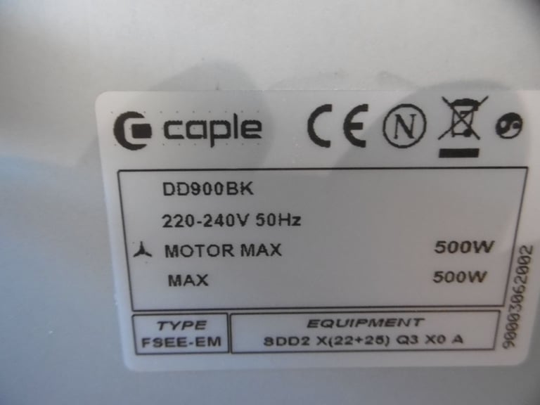 Ex Display Caple Downdraft Extractor