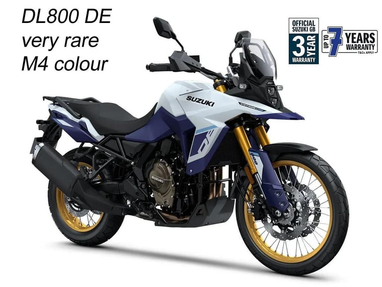 2025 Suzuki DL800 DE V-Strom M4 800 Ltd edition, very rare, one only.