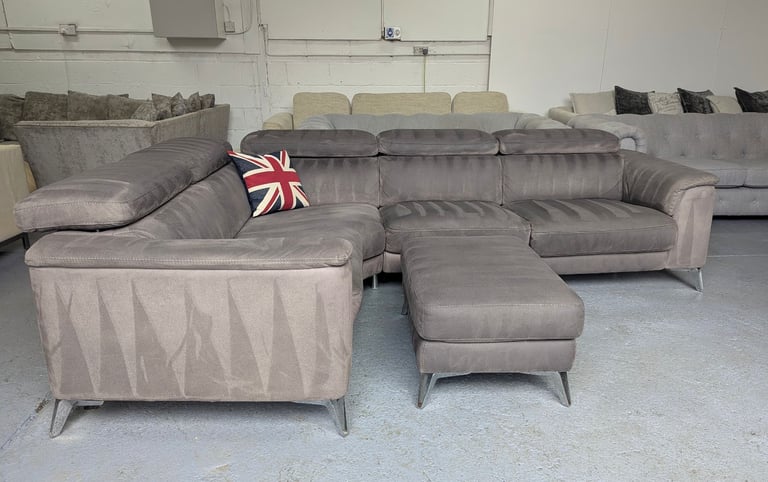 DFS Tahiti Corner Sofa Power Recliner (FREE DELIVERY)