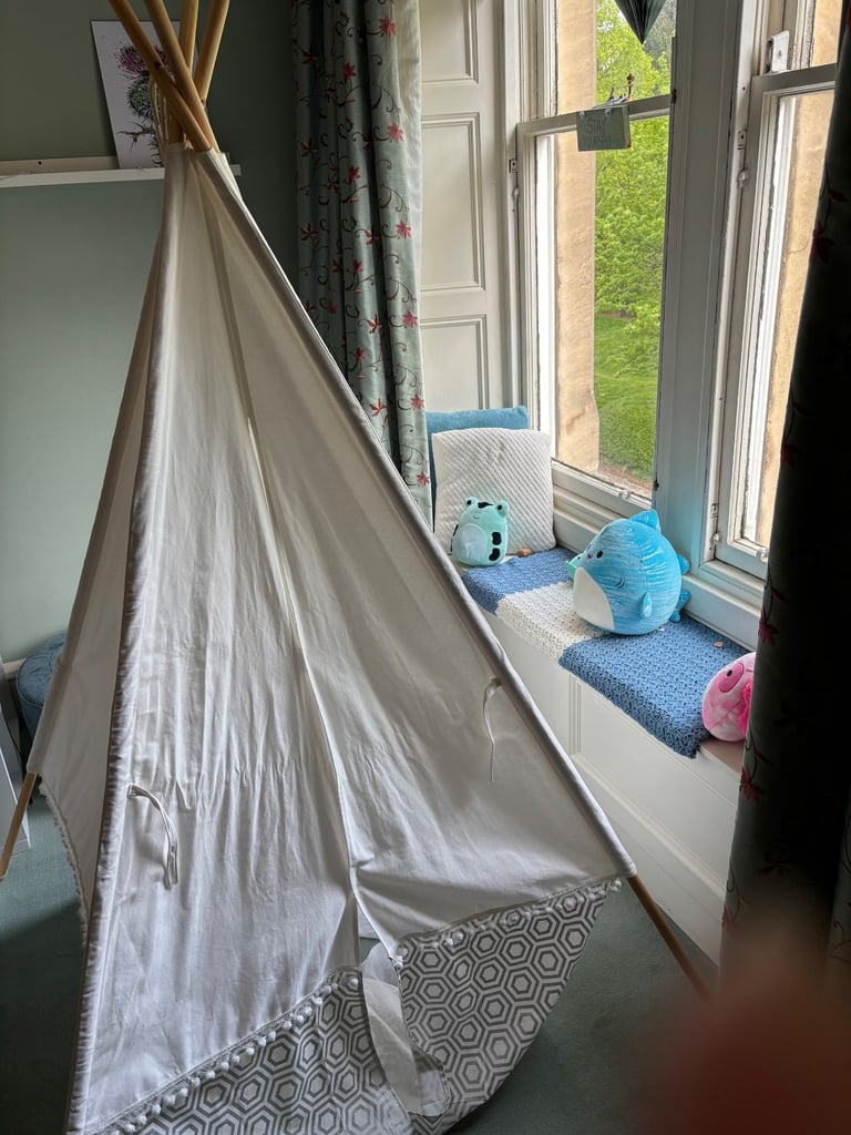 Children’s Canvas Teepee/Tent for taller child 