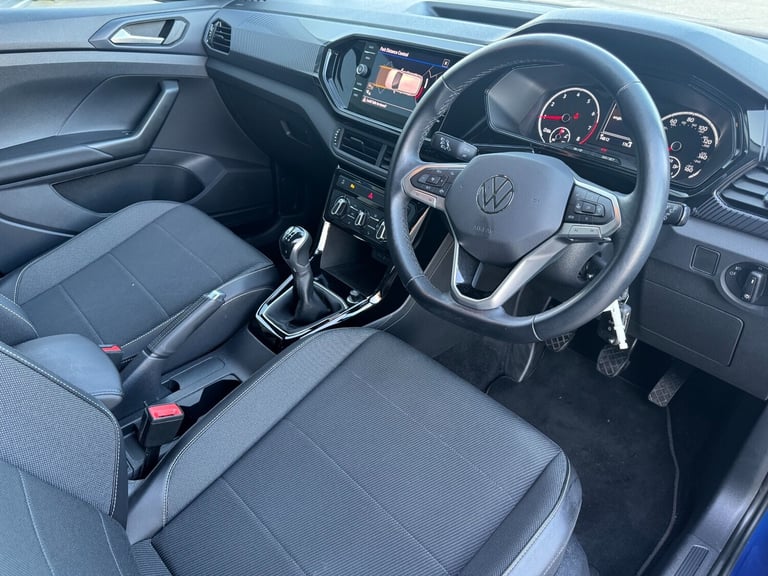 2021 Volkswagen T-Cross 1.0 TSI 110 Black Edition 5dr HATCHBACK PETROL Manual