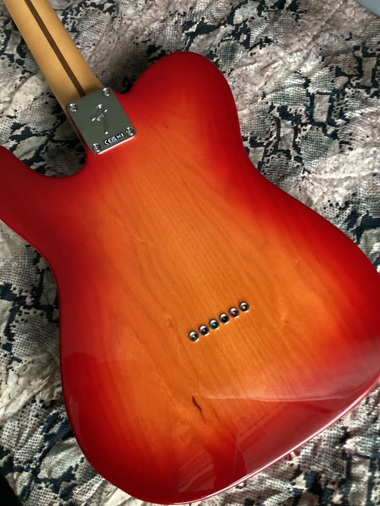 Fender Player II Telecaster - Chambered Ash / Rosewood / Aged Cherry Burst