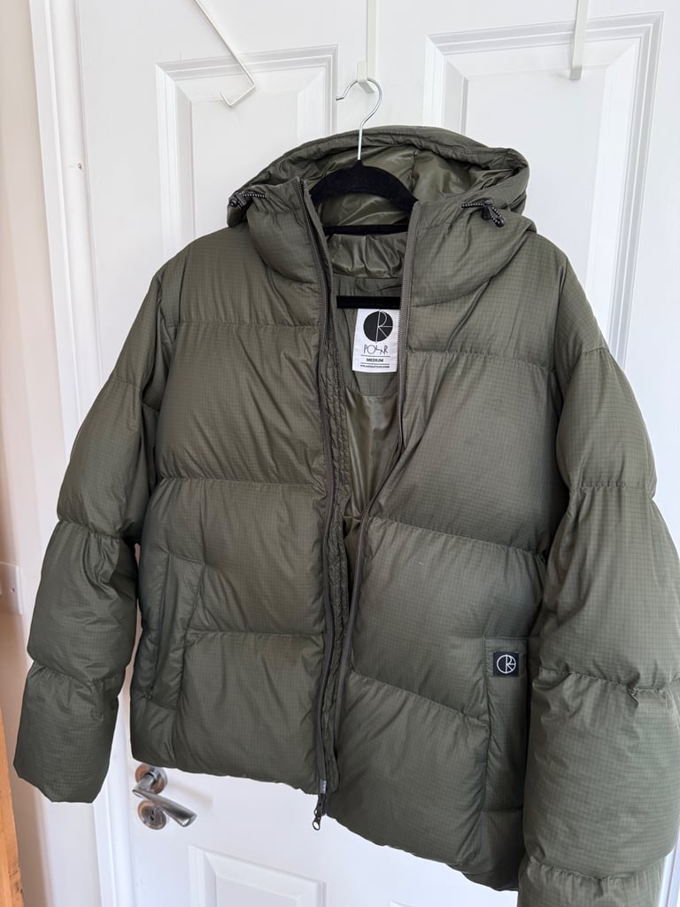 image for Polar Skate Medium Ripstop Soft Puffer Grey Green