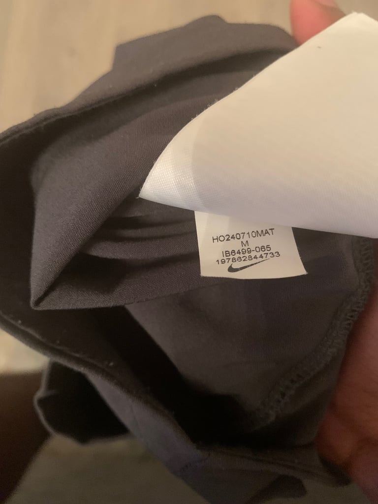 Nike miller jacket black and grey