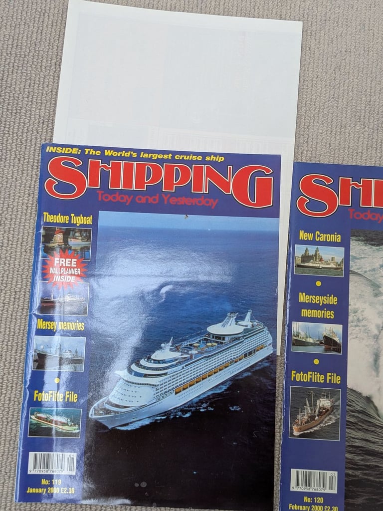 Shipping today and yesterday magazine Bundle 1998 - 2001 48 issues OTO