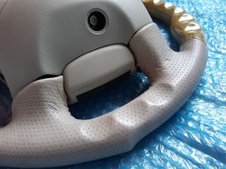 NISSAN ELGRAND E51 CUSTOM SPORT STEERING WHEEL & AIRBAG