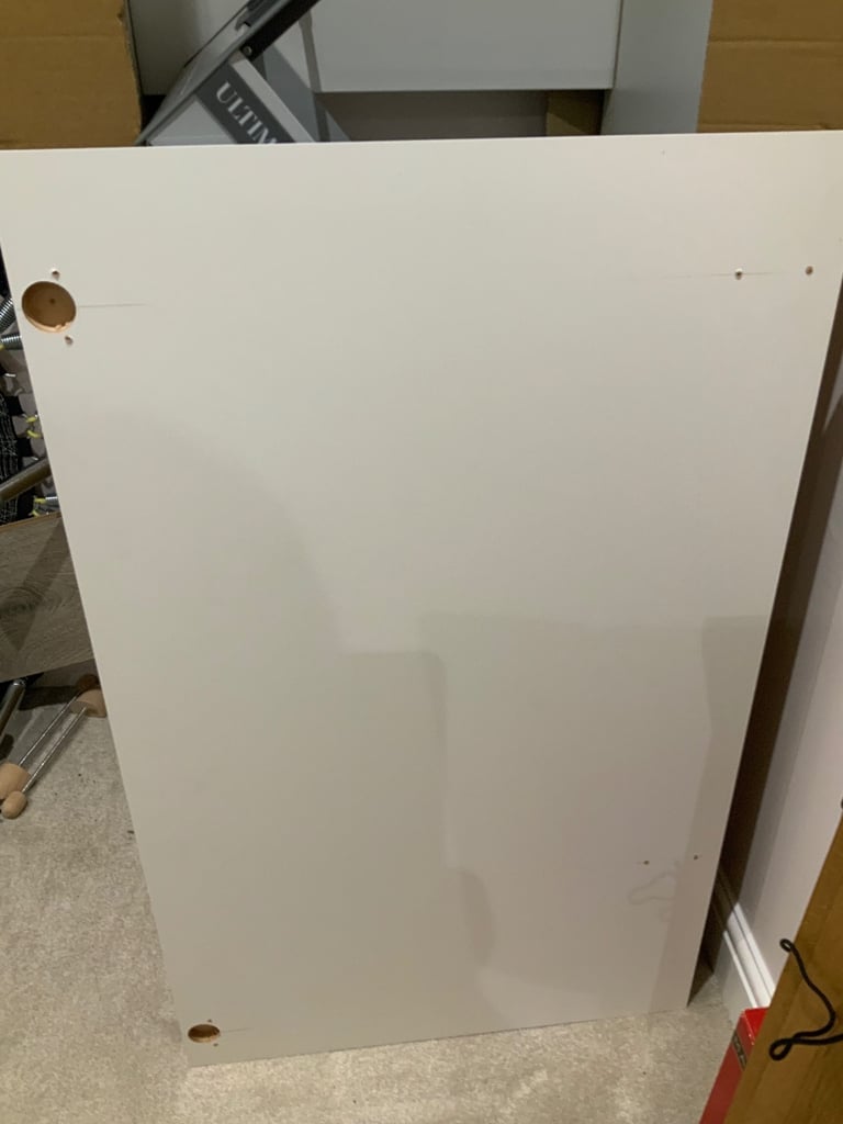 image for White handleless integrated appliance doors x 4