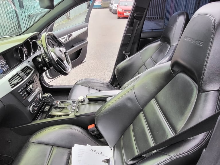 2012 Mercedes-Benz C-Class C63 6.2 AMG PERFORMANCE 4 DOOR SALOON 125 EDITION MSL STAGE 1 REMAP TU...