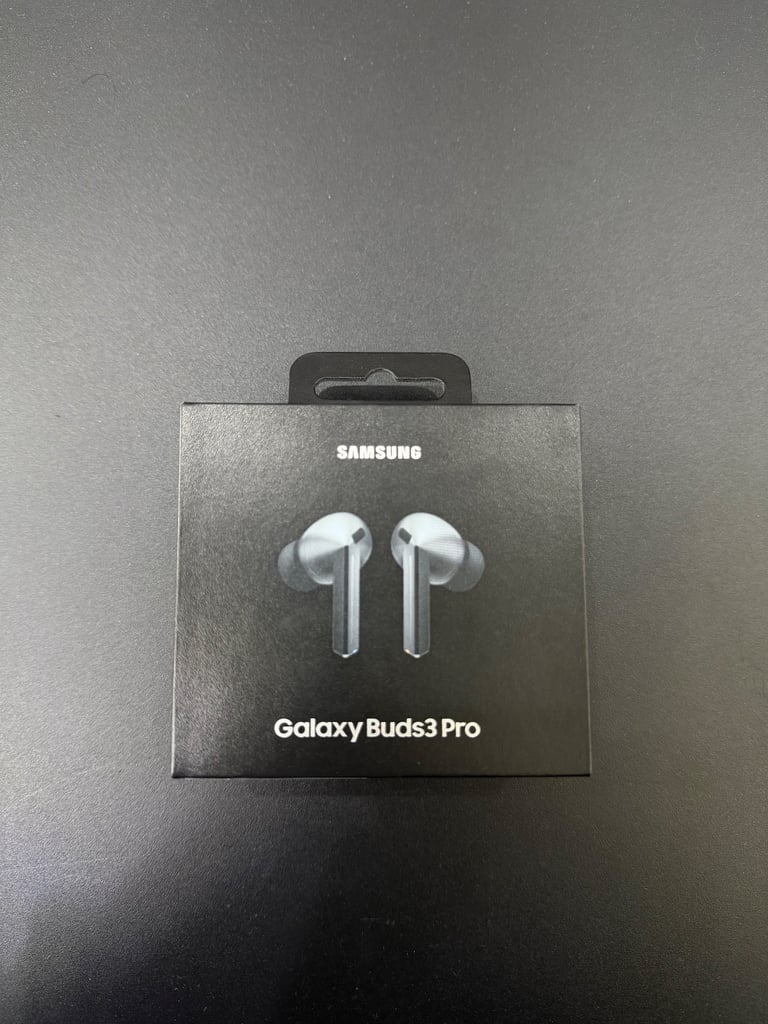 image for Genuine Official Samsung Galaxy Buds 3 Pro Silver - (Brand New and Sealed)