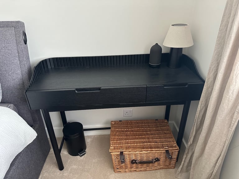 image for Black Desk/ Dressing Table