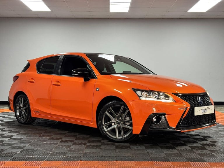 image for 2018 Lexus CT 1.8 200h F Sport E-CVT Euro 6 (s/s) 5dr HATCHBACK Petrol/Electric Hybrid Automatic