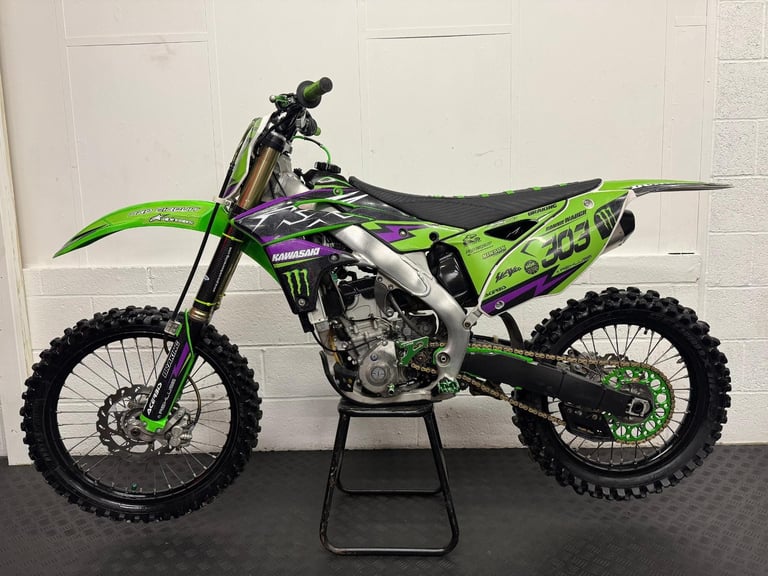 2014 Kawasaki KXF 250 Motocross bike with warranty 