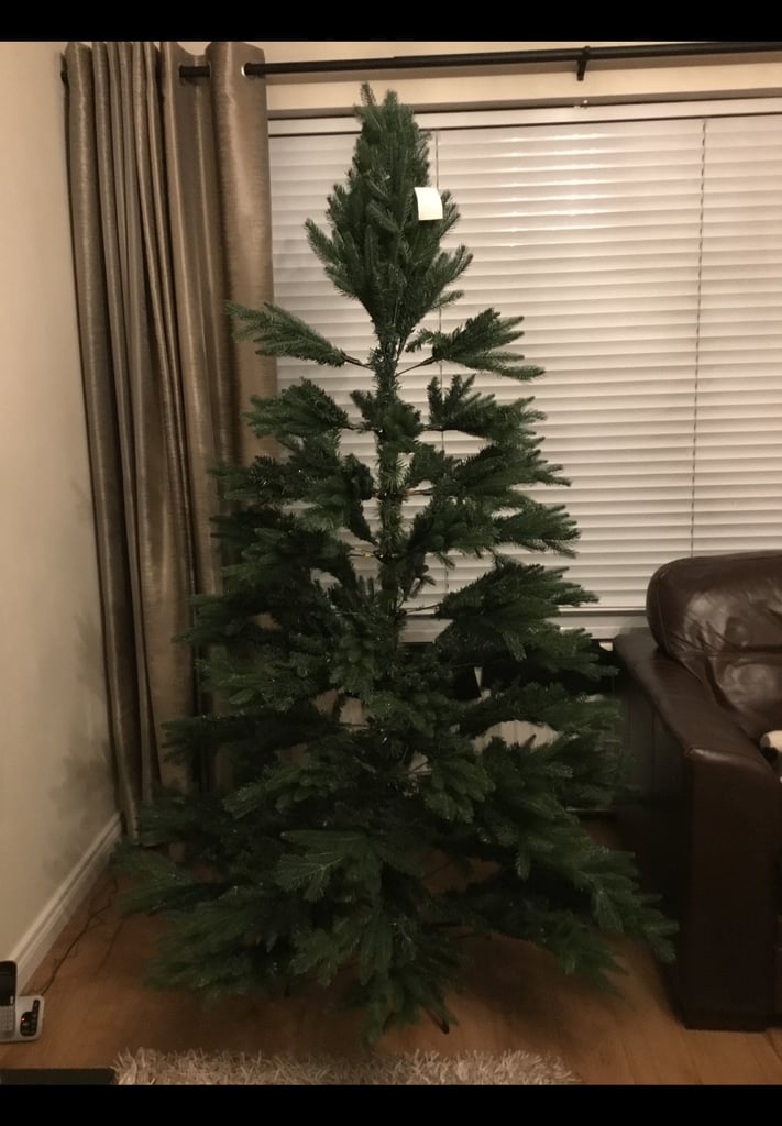 Realistic looking artificial Christmas tree