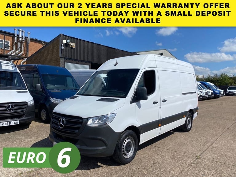 image for 2019 69 MERCEDES-BENZ SPRINTER 2.1 314 CDI L2 H2 MWB H/ROOF 140BHP FACELIFT. FWD