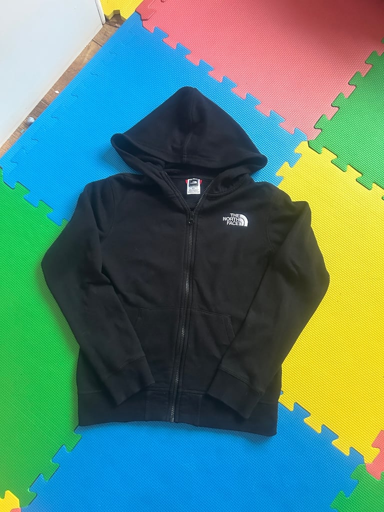 Boys medium north face zipper 