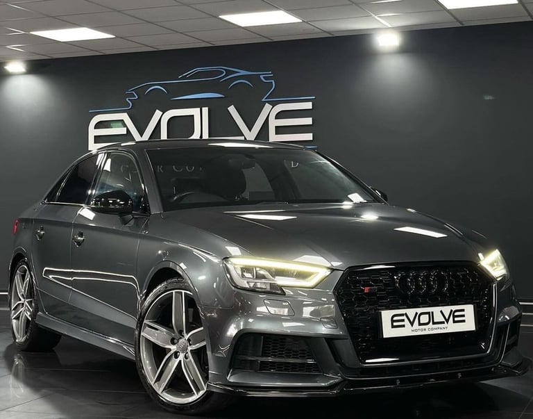 2017 17 AUDI S3 2.0 TFSI BLACK EDITION SALOON 4DR PETROL S TRONIC QUATTRO EURO 6