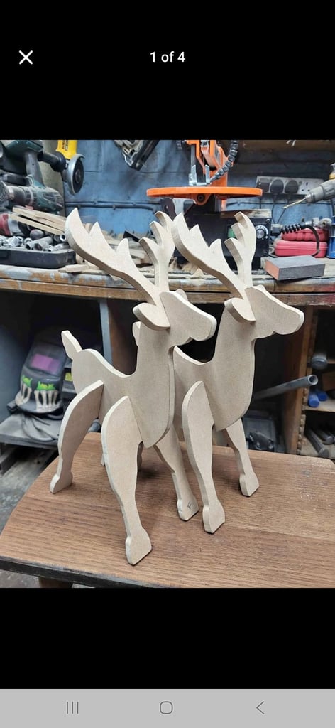 Handmade  reindeers