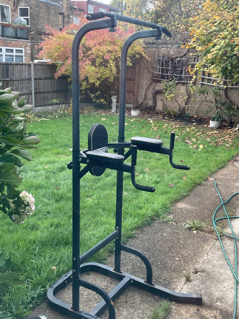 Pull Up Station Tower + FREE WEIGHTS