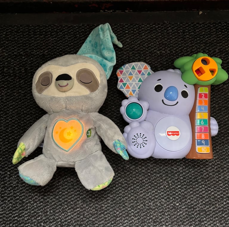 Fisher price koala v tech sloth £10 the pair 