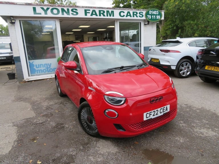 image for 2022 Fiat 500e 42kWh RED Hatchback 3dr Electric Automatic (118 ps) Hatchback ELECTRIC Automatic