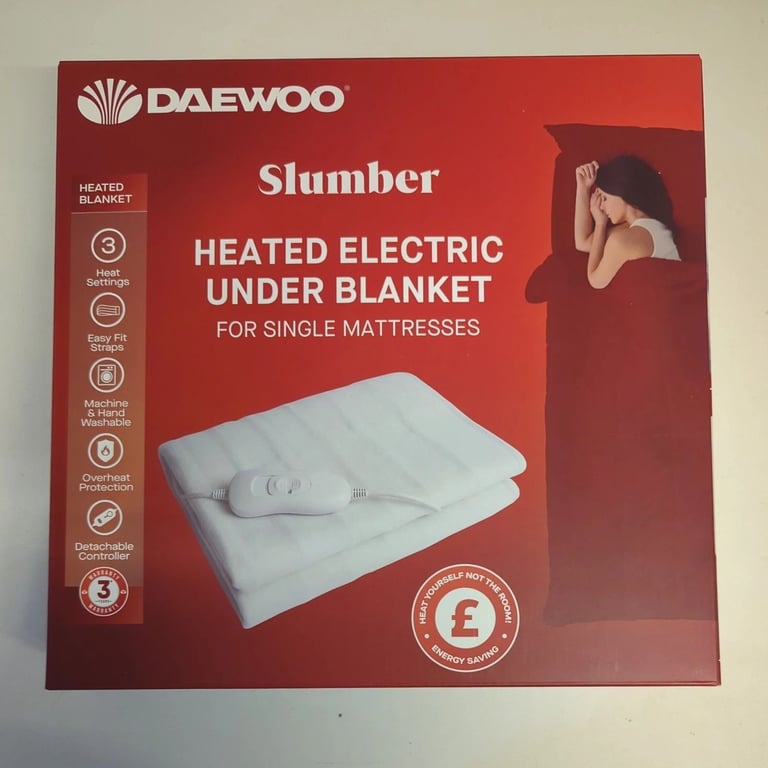 image for Heated Single Electric Under Blanket