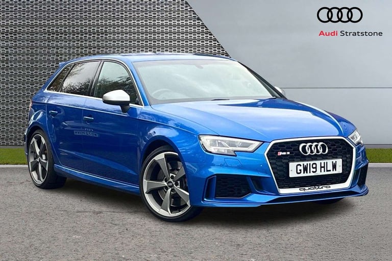 2019 Audi RS3 RS 3 TFSI 400 Quattro 5dr S Tronic HATCHBACK PETROL Automatic