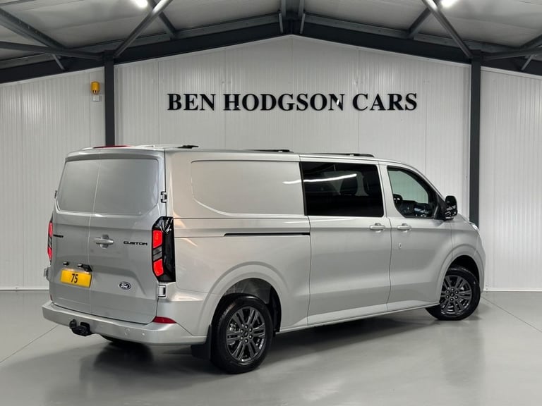 2025 75 FORD TRANSIT CUSTOM 2.0 320 ECOBLUE LIMITED CREW VAN DOUBLE CAB 5DR DIES