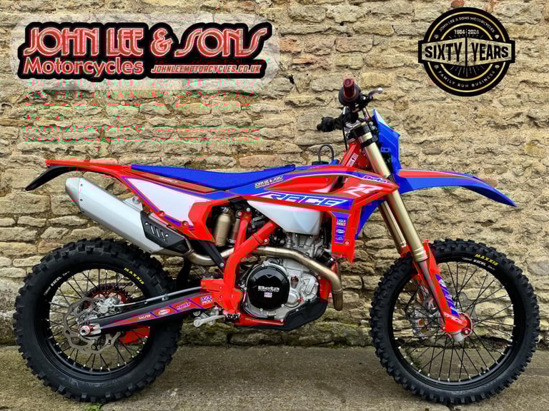 Beta RR 480cc 4T Racing Enduro Bike, All 2025 Models Sold, Next Model 2026