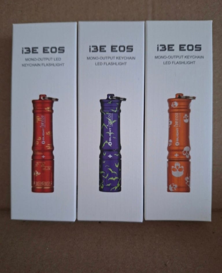 Olight and Klarus torch collection all types available brand new will post very rare 