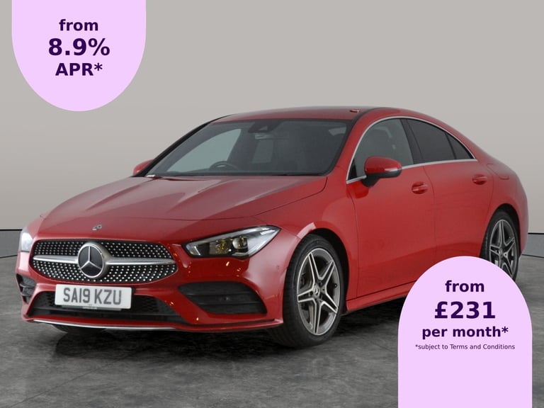 image for 2019 Mercedes-Benz CLA 2.0 CLA220 AMG Line Coupe 4dr Petrol 7G-DCT Euro 6 (s/s) (190 ps) - HEATED...