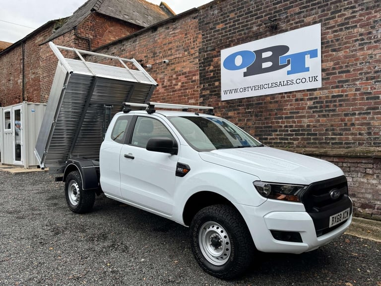 2019 Ford Ranger 2.2 Ranger XL 4x4 Double Cab TDCi 4WD 5dr Aluminium Tipper Pickup Diesel Manual