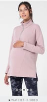 Seraphine Blush Pink Sweatshirt. Size S