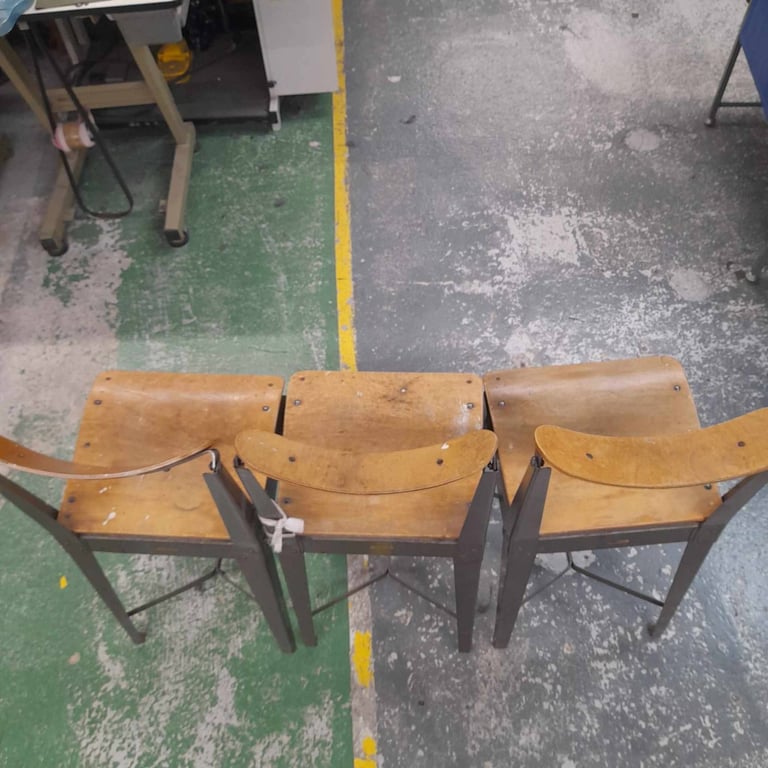 Vintage Industrial Stools