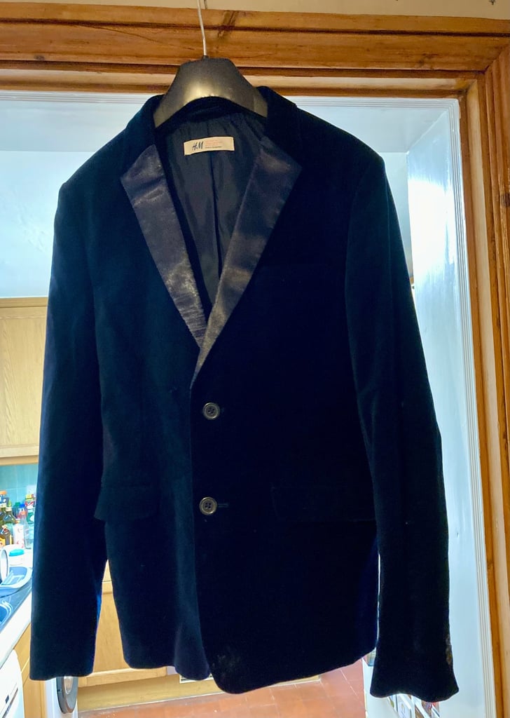 image for Blue velvet jacket age 14 years