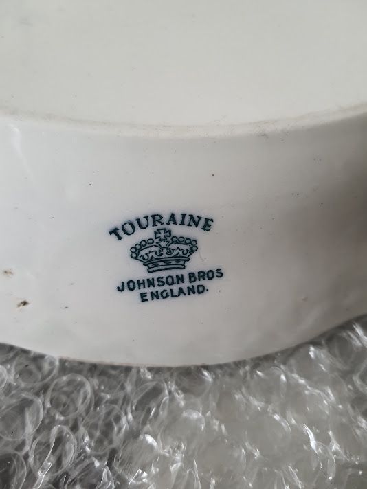 Johnson Brothers England TOURAINE 14” Oval Serving Platter Antique 1913+