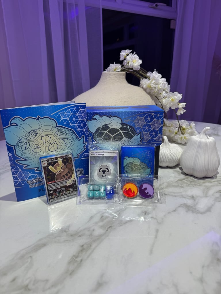 image for Opened stellar crown etb *only booster packs missing