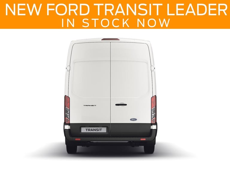 BRAND NEW Ford Transit 350L L3 H2 Leader Van 2.0L 130PS 6 Speed in Frozen White