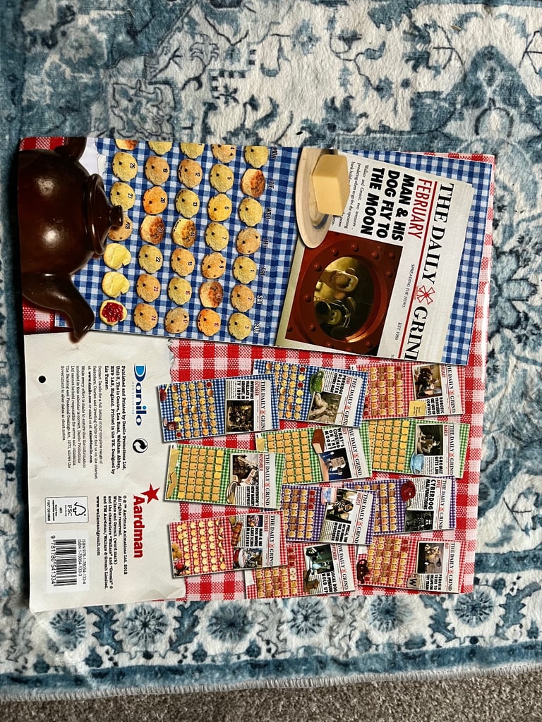 Wallace and gromit calendar