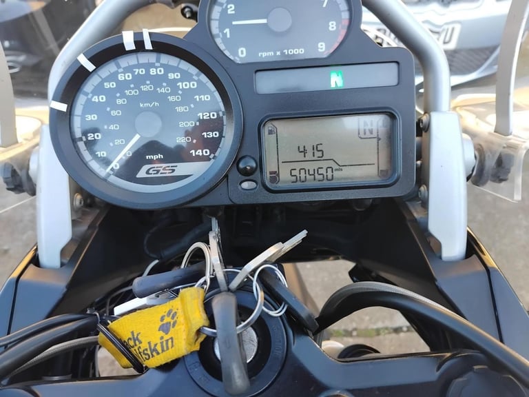 2007 07 BMW R 1200 GS AVENTURE TOURER R1200GS FULL LUGGAGE NEW MOT HPI CLEAR
