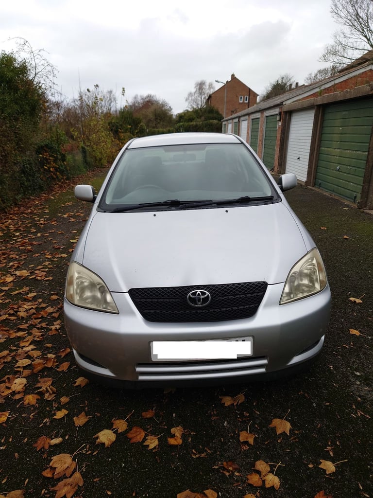 2002 (52) Toyota Corolla 1.4 petrol VVTI T3