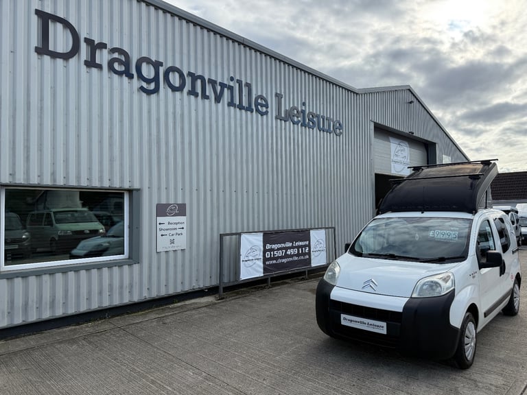 2009 Romahome R10 Solo Citroen Nemo Camper Van - 1 Lady Owner last 11.5yrs