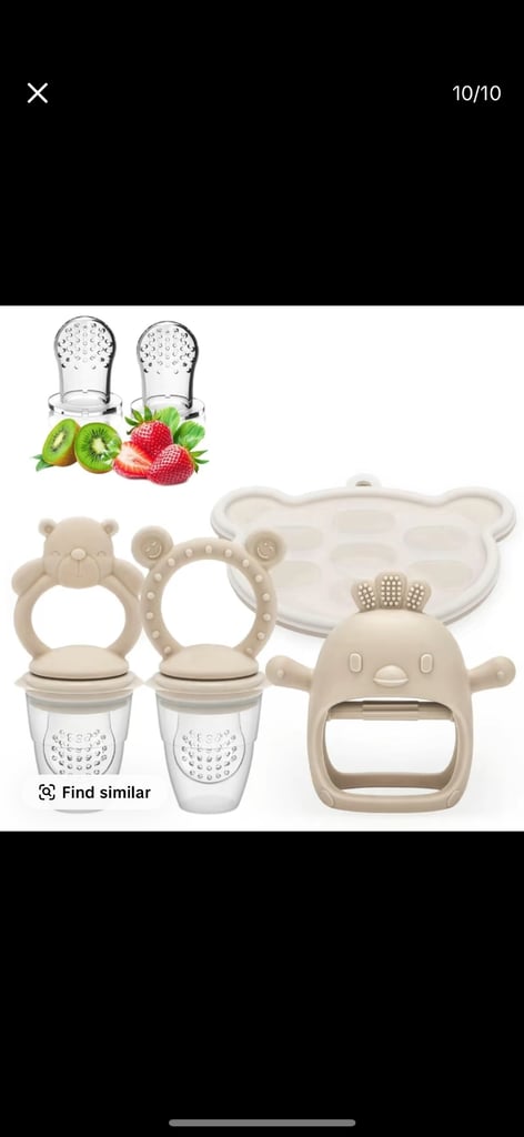 Brand new 6 piece baby teether set 