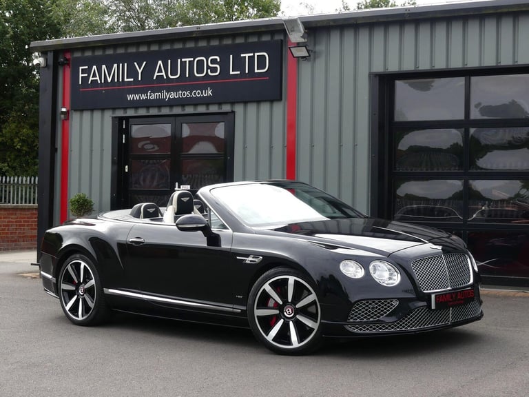 2017 Bentley Continental 4.0 V8 GTC S Auto 4WD Euro 6 2dr CONVERTIBLE Petrol Automatic