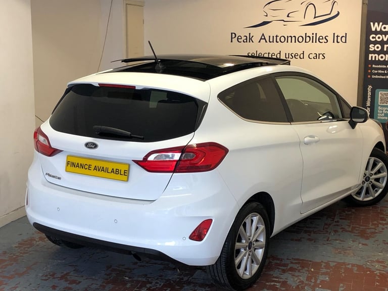 2017 Ford Fiesta 1.0T EcoBoost Titanium Euro 6 (s/s) 3dr HATCHBACK Petrol Manual