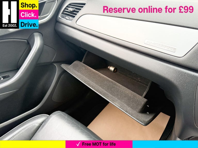 2012 Audi Q3 2.0 TFSI S line SUV 5dr Petrol Manual quattro Euro 5 (s/s) (170 ps) ESTATE Petrol Ma...
