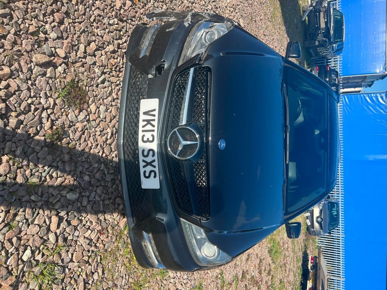 2013 MERCEDES BENZ C250 AMG SPORT COUPE AUTOMATIC SALVAGE DAMAGED REPAIR CAT S 