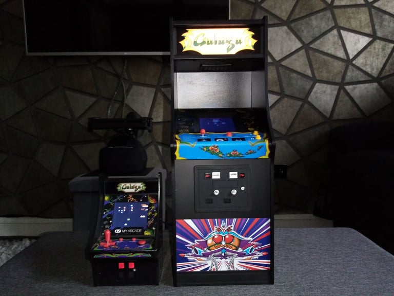 Galaga Quarter 1/4 Size Arcade