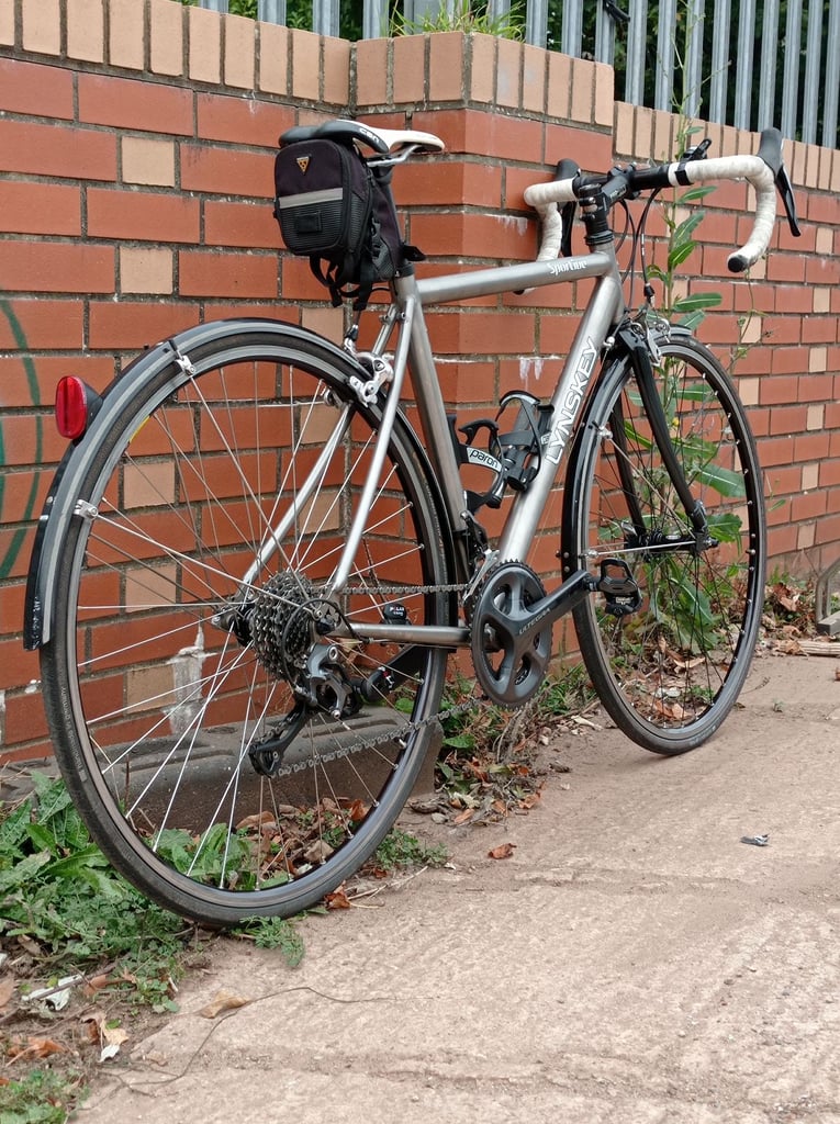 Lynskeys sportive titanium touring road bike Bristol UpCycles 