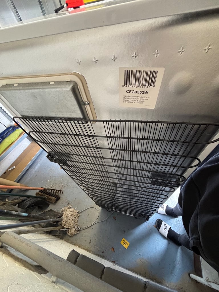 White Beko Fridge Freezer