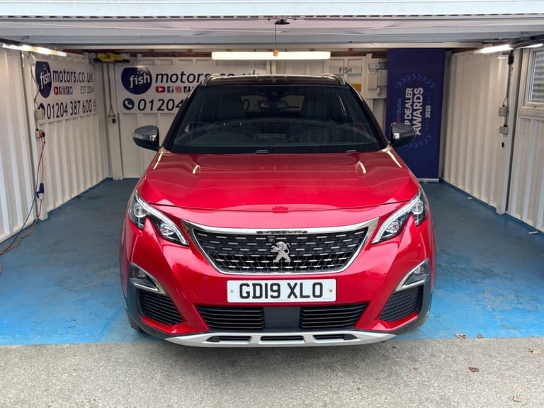 2019 19 PEUGEOT 3008 2.0 BLUEHDI GT SUV 5DR DIESEL EAT EURO 6 (S/S) (180 PS) DIE
